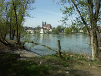 Blick vom Schweizer Ufer